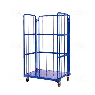 Spray plastic warehouse cage C017