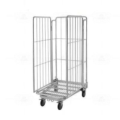 Galvanized warehouse cage C018