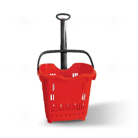 Trolley handle shopping basket YCY6603