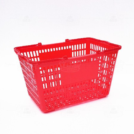 购物篮（塑料提手红色）